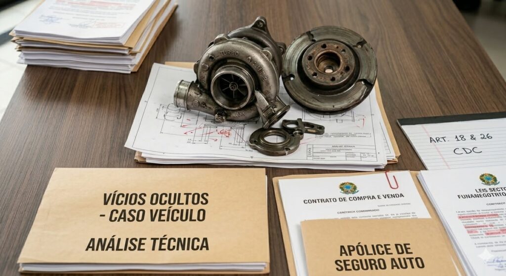  JUSTIÇA RECONHECE VÍCIOS OCULTOS EM VEÍCULO SEMINOVO E RESCINDE CONTRATOS DE COMPRA E FINANCIAMENTO.